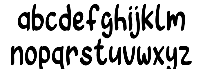 Sweet Kiss Font LOWERCASE