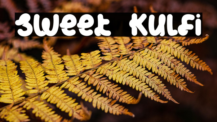 Sweet Kulfi Example 3