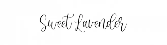 Sweet Lavender  les polices de caractères gratuit tlcharger