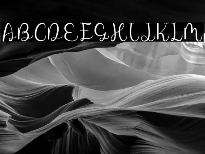 Sweet Leaves Font examples