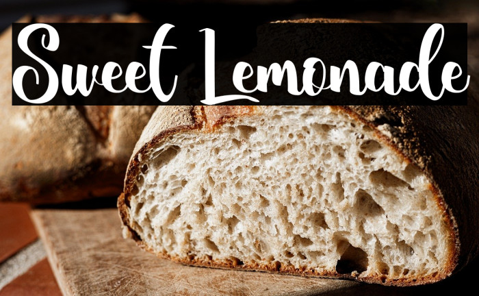 Sweet Lemonade Example 1