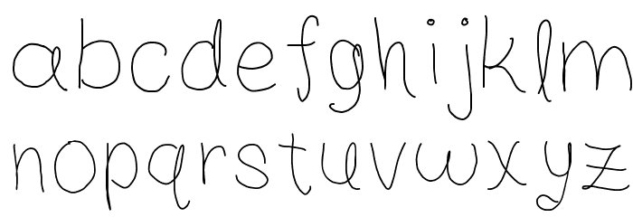 Sweet Life Font LOWERCASE