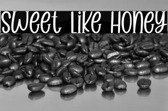 Sweet Like Honey Font examples