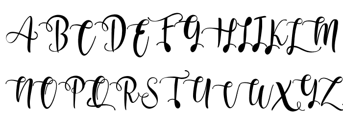 Sweet Love Demo Font OTHER CHARS