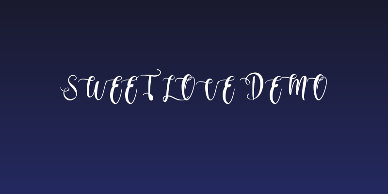 Sweet Love Demo Social Header