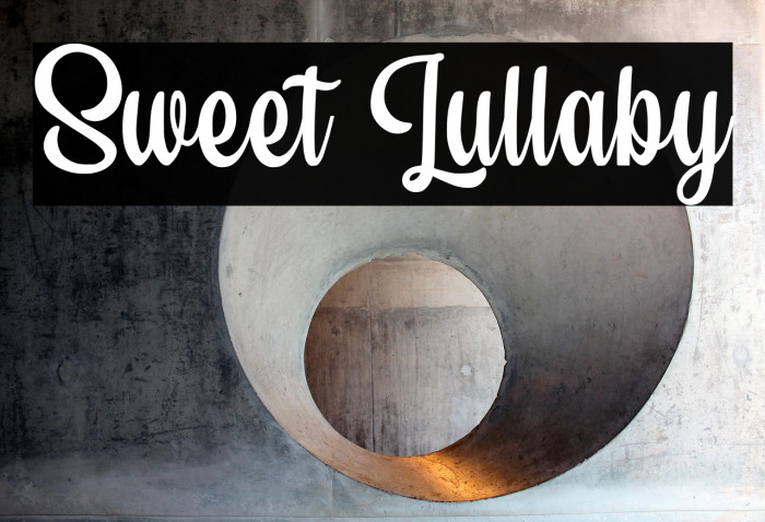 Sweet Lullaby Example 2