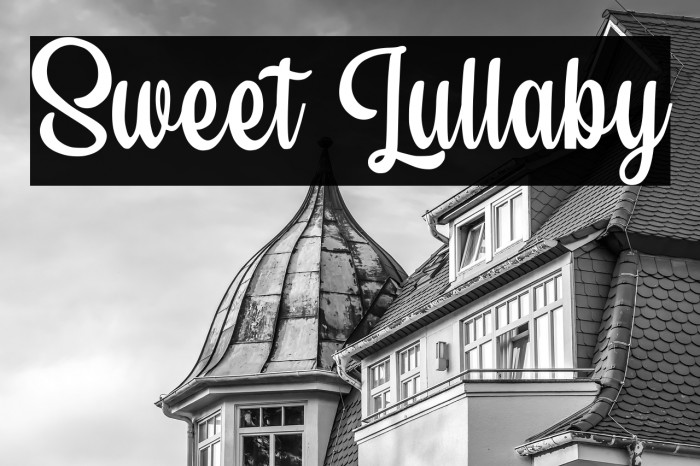 Sweet Lullaby Example 3