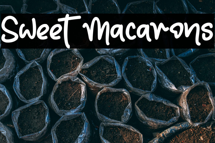 Sweet Macarons Example 3