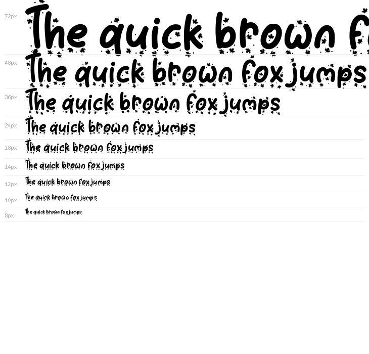 Sweet Maple Display - Personal Use Waterfall