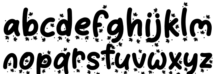 Sweet Maple Display - Personal Use Font LOWERCASE