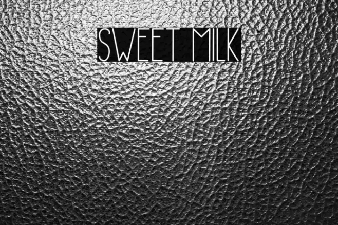 Sweet Milk Font examples