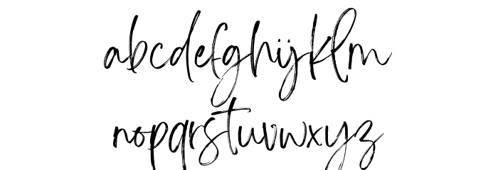 Sweet Moments Personal Use Font LOWERCASE