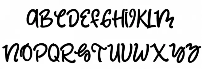 Sweet Montana Шрифта ВЕРХНИЙ