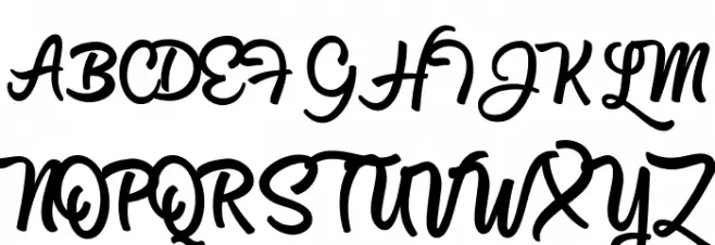 Sweet Movements Personal Use 字体 大写