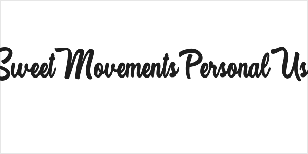 Sweet Movements Personal Use  Logo