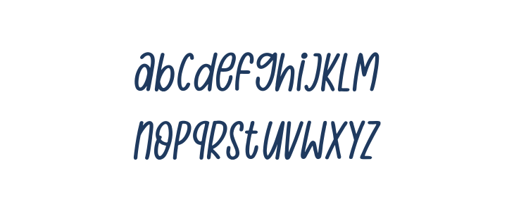 Sweet N Sticky-Obelique Lowercase