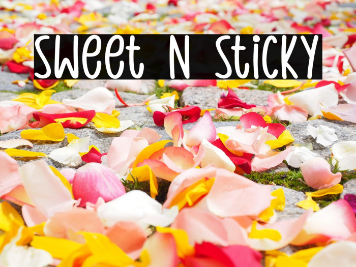 Sweet N Sticky Example 1