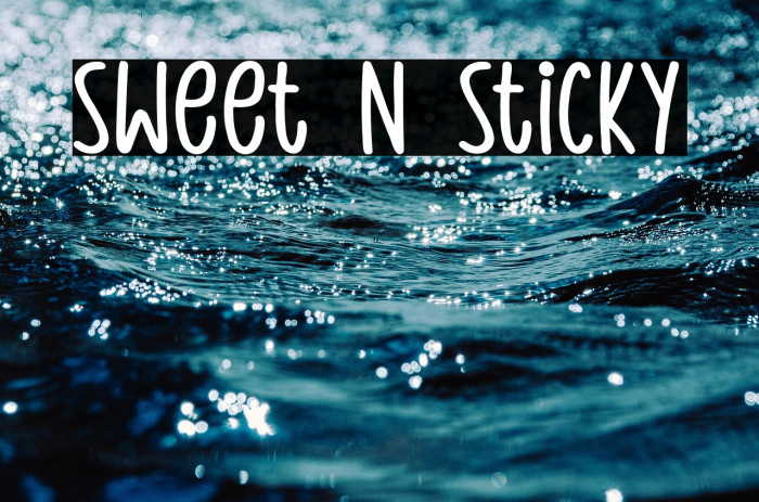 Sweet N Sticky Example 2