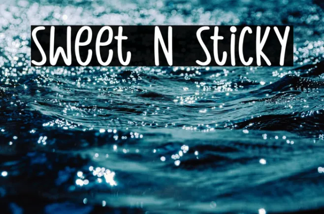 Sweet N Sticky Example 2