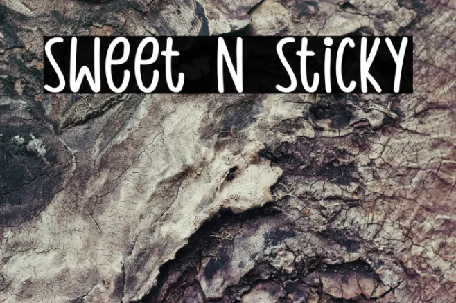 Sweet N Sticky Example 3