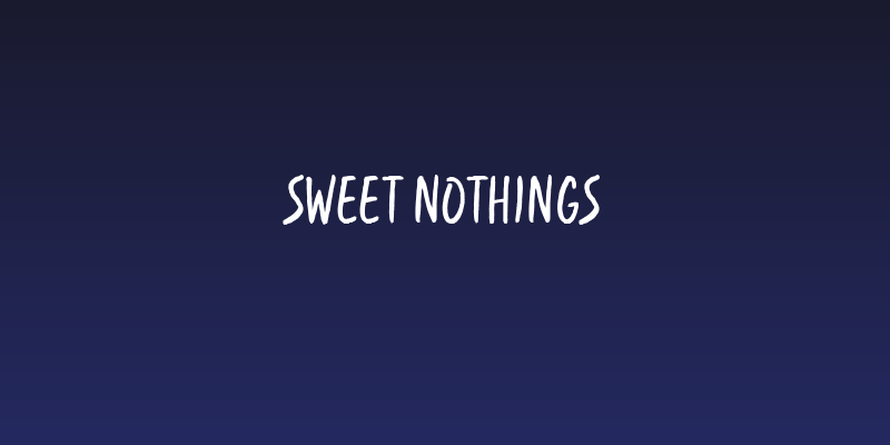 Sweet Nothings Social Header