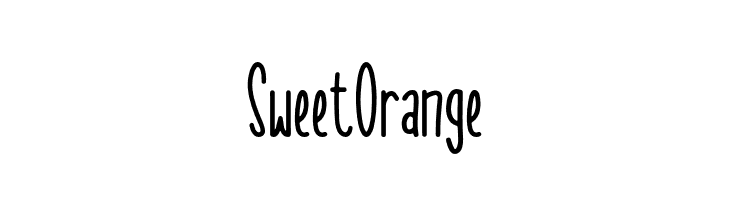 Sweet Orange  नि: शुल्क फ़ॉन्ट्स डाउनलोड