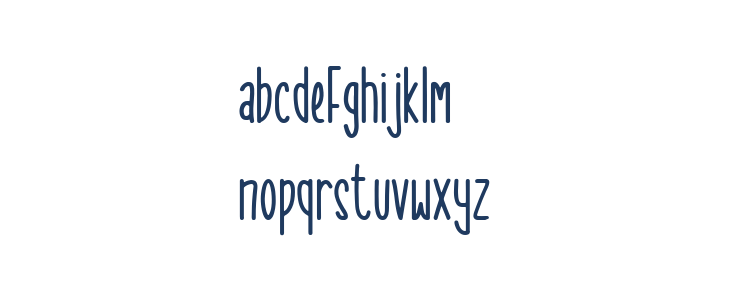 Sweet Orange Lowercase