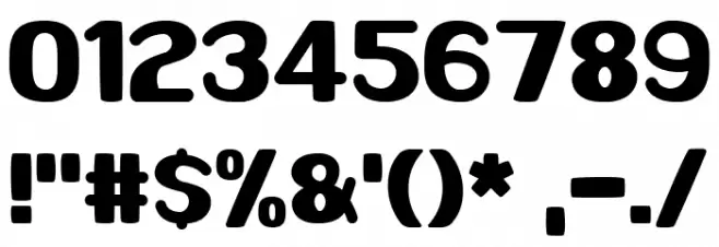 Sweet Pancakes Font OTHER CHARS