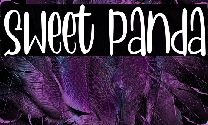 Sweet Panda Example 1
