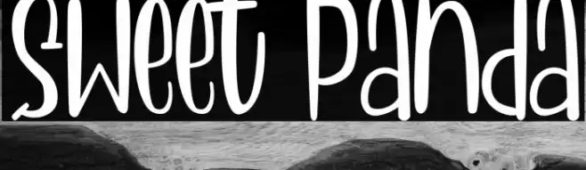 Sweet Panda Font examples