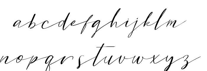 Sweet Patterson DEMO Regular Font LOWERCASE