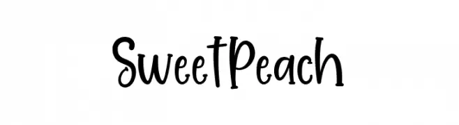 Sweet Peach  Frei Schriftart Herunterladen