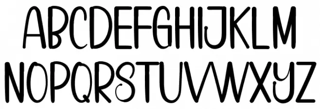 Sweet Planner फ़ॉन्ट लोअरकेस