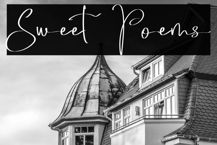 Sweet Poems Example 1