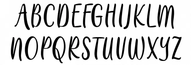Sweet Rolls Font Litere mari