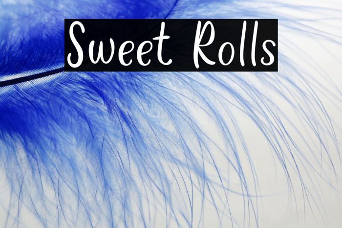 Sweet Rolls Example 3