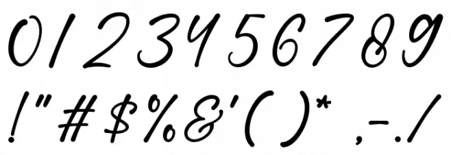 Sweet Romance Fonte OUTROS PERSONAGENS