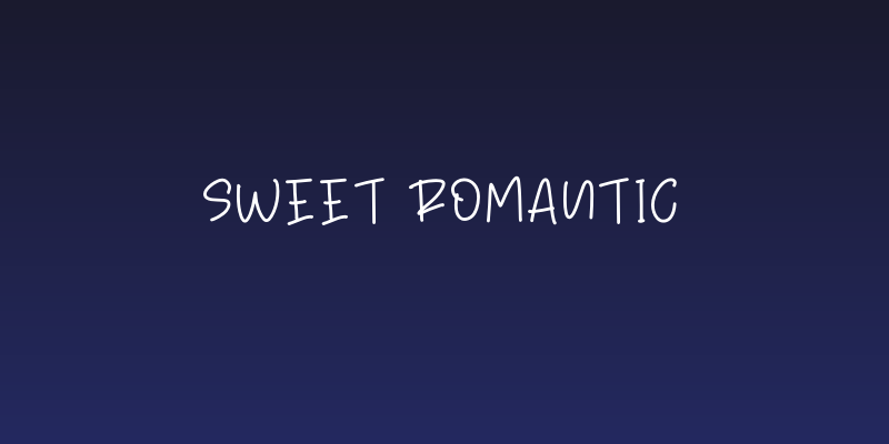 Sweet Romantic Social Header