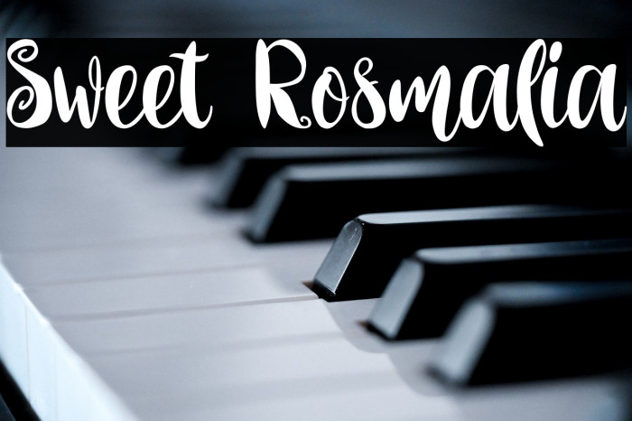 Sweet Rosmalia Example 2