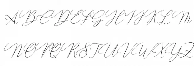 Sweet Salssa Italic Schriftart Groß