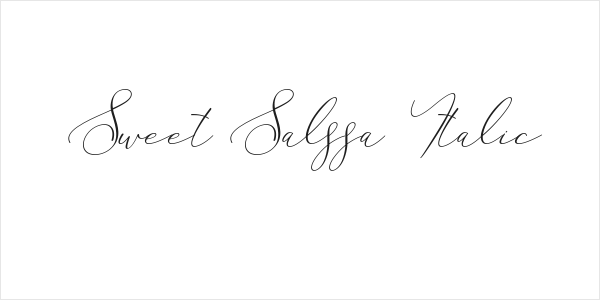 Sweet Salssa Italic Logo