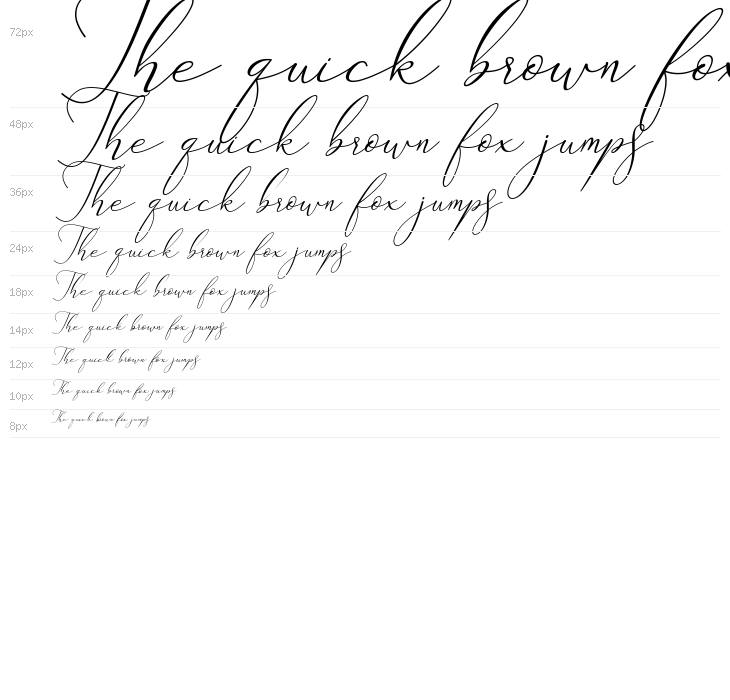 Sweet Salssa Italic Waterfall