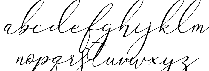 Sweet Salssa Italic Font LOWERCASE