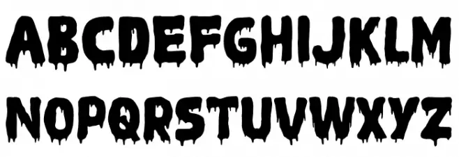 Sweet Scream Schriftart Groß