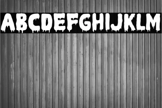 Sweet Scream Font examples