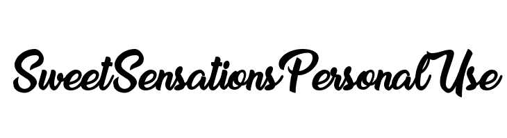 Sweet Sensations Personal Use  baixar fontes gratis