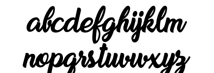 Sweet Sensations Personal Use Font LOWERCASE