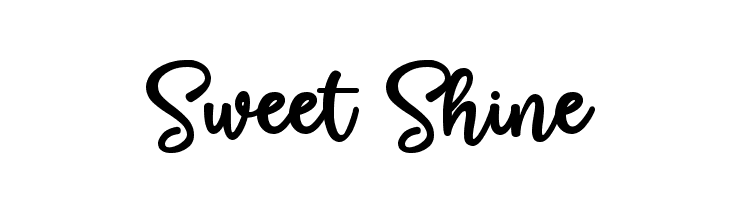 Sweet Shine  免费字体下载