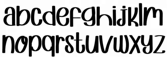 Sweet Signature خط أحرف صغيرة