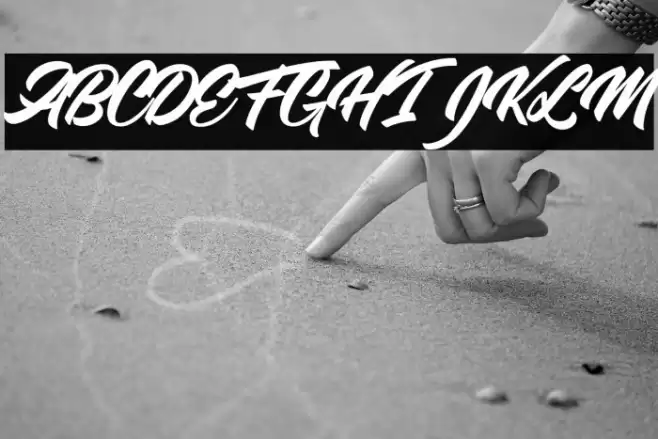 Sweet Sixteen Font examples